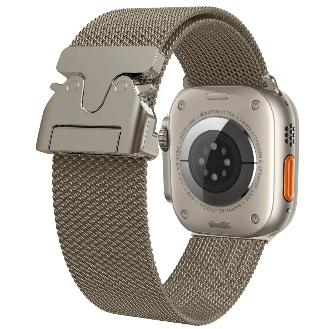 Fashionable Braided Metal Band for Apple Watch