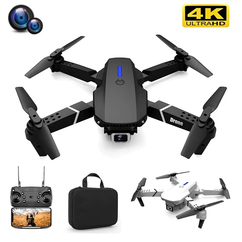 Compact 4K GPS Drone with Wi-Fi and HD Camera - OutfitLondon
