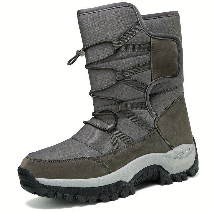 Warm Water Resistant Suede Boots for Men - OutfitLondon