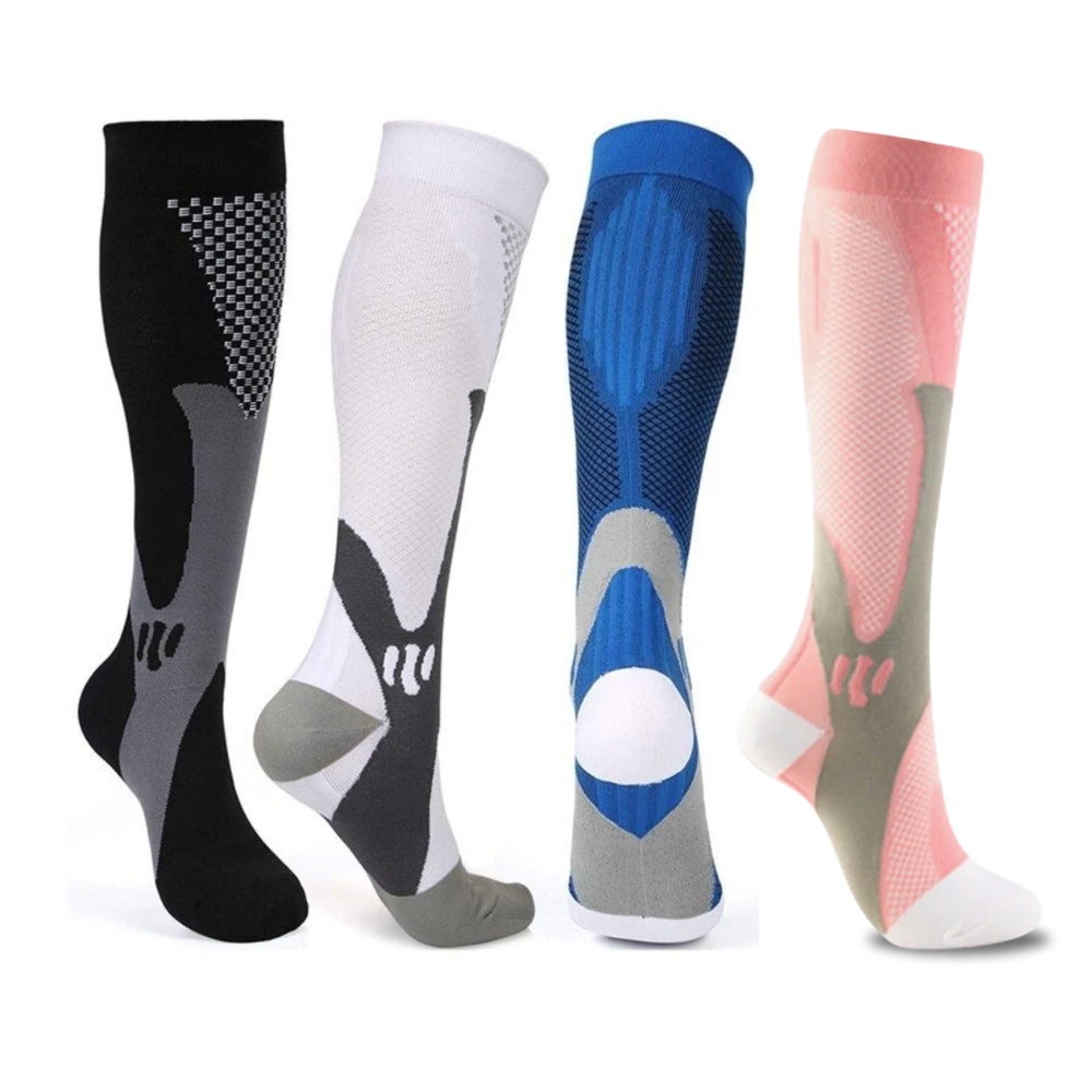 2 Pairs High Compression Stockings