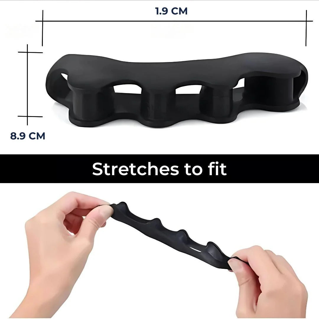 Toe Spacer | Toe Realignment and Pain Relief – Ideal for Bunions - Overlapping Toes - and Foot Comfort