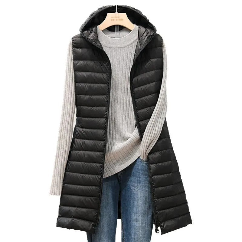 Warm Ladies Quilted Winter Vest