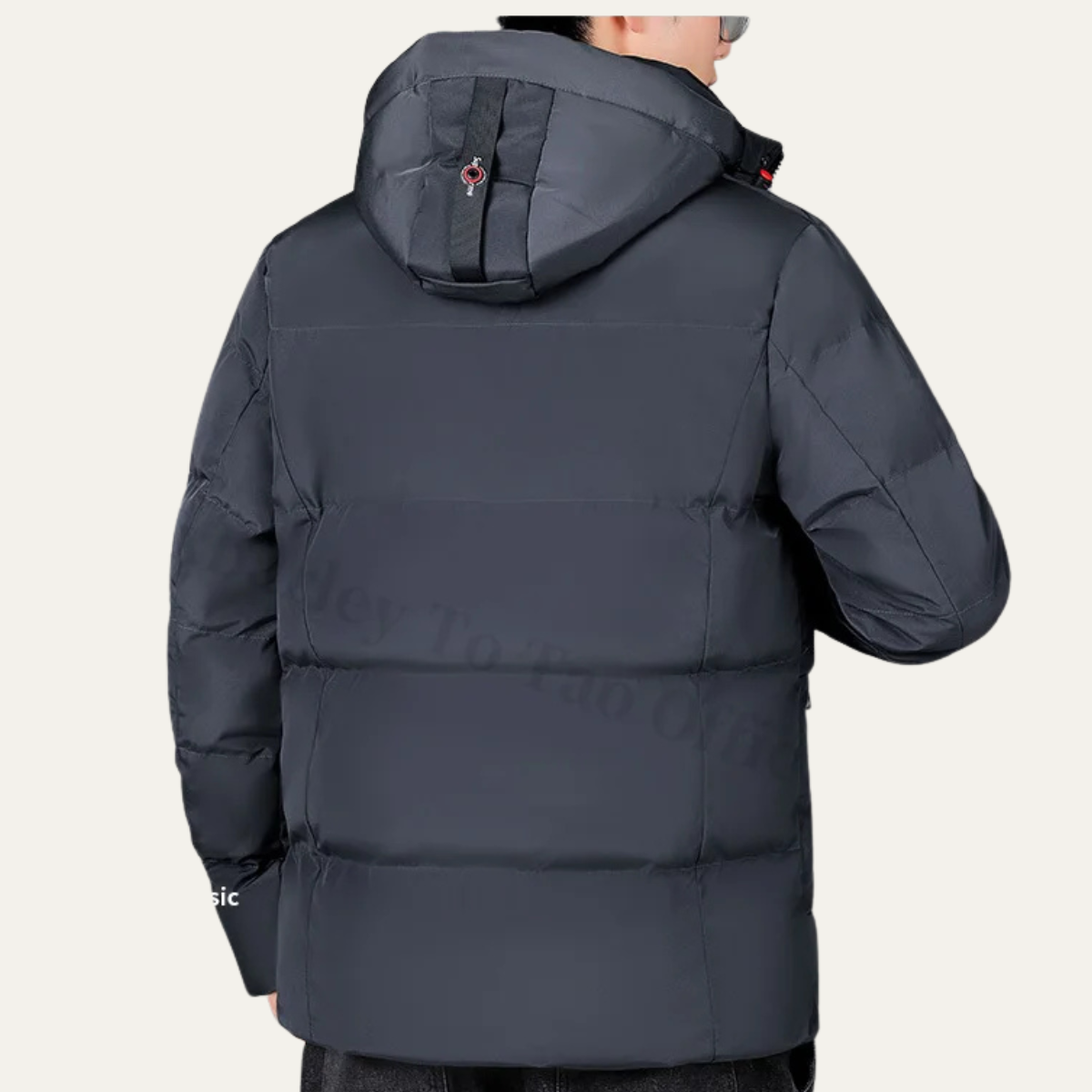 Thick Insulated Men's Hooded Puffer Coat