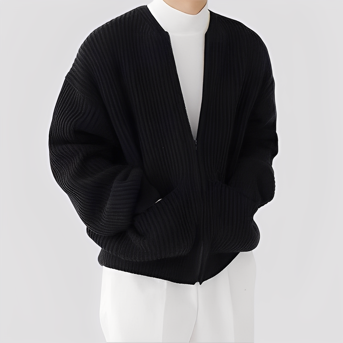 Cozy Oversized Open Cardigan