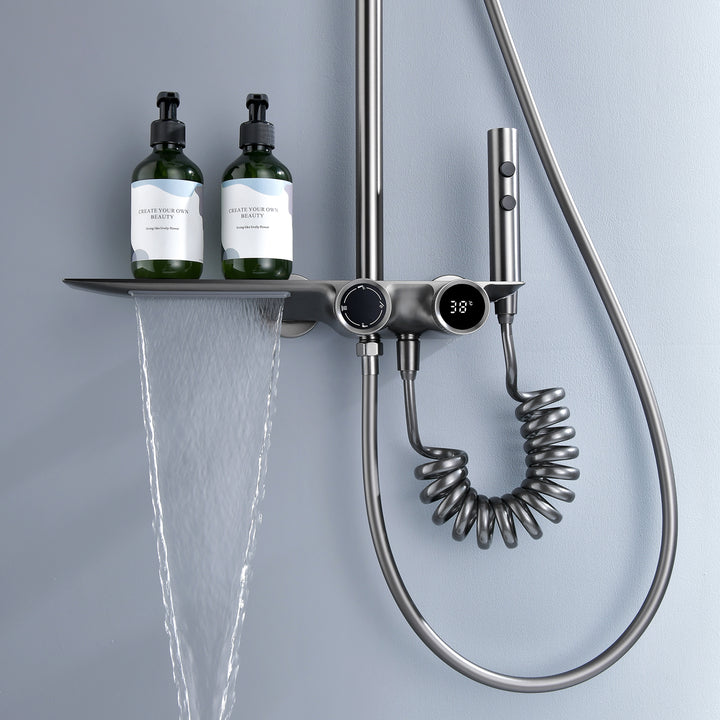 Premium Bathroom Shower Faucet Mixer Set - OutfitLondon