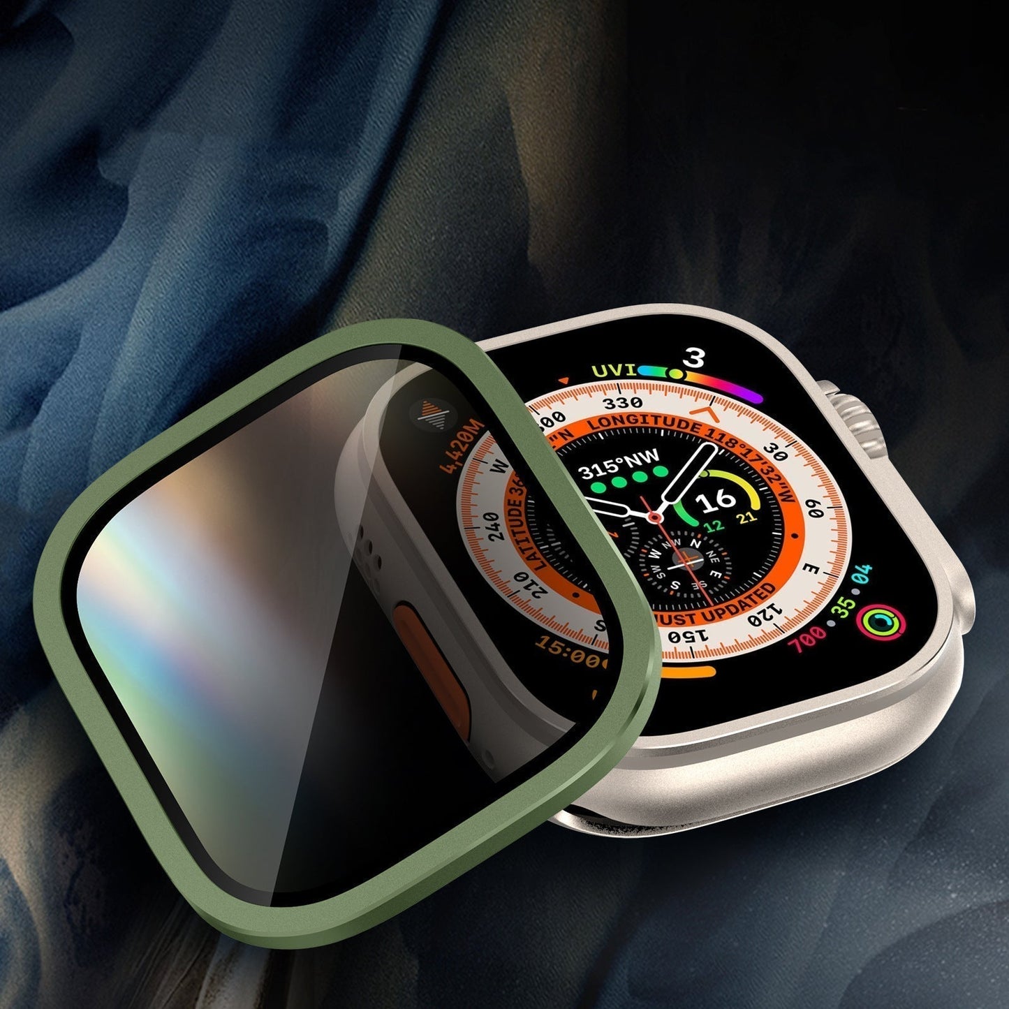 Private Screen Guard for Apple Watch Ultra
