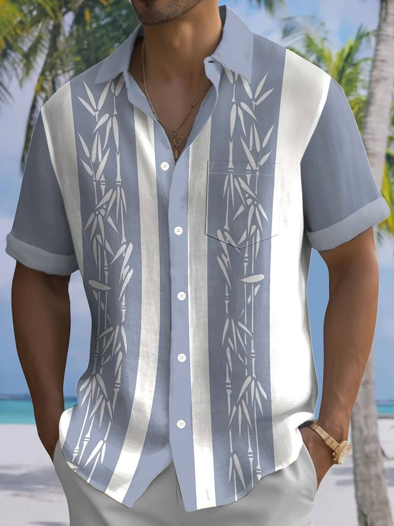 Lightweight Natural Bamboo Men's Tee Shirt