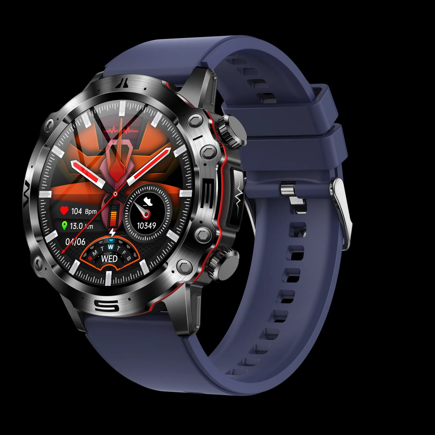 High quality ECG | EKG Blood Sugar Blood Pressure Health Sports Watch