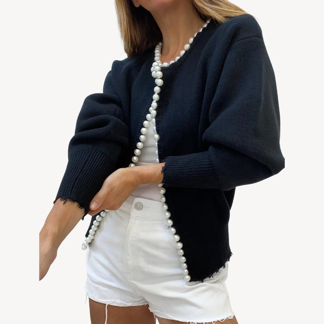 Ladies Soft Cardigan with Button Detail