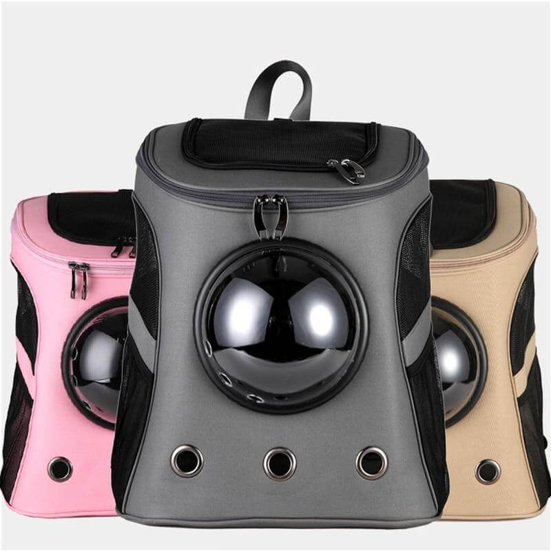 Comfortable Cat Hiking Backpack with Ventilated Window