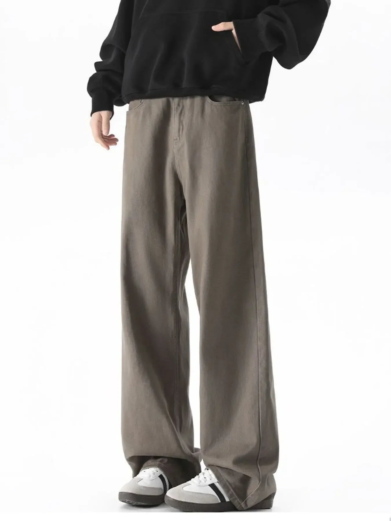 Relaxed Fit Soft Blue Jeans