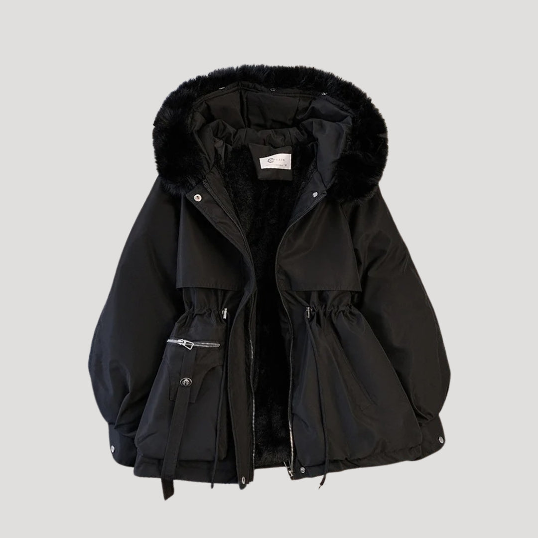 Soft Faux Fur Women's Winter Parka Jacket
