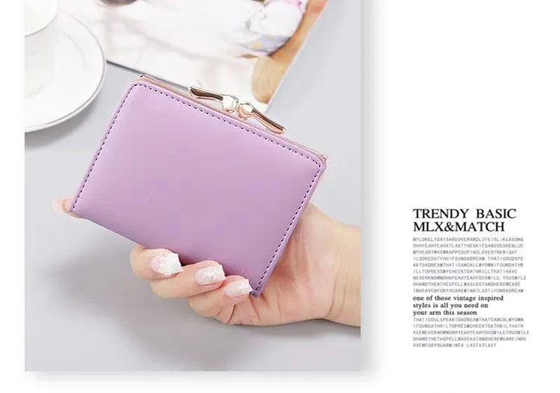 Small Colourful Folding Wallet