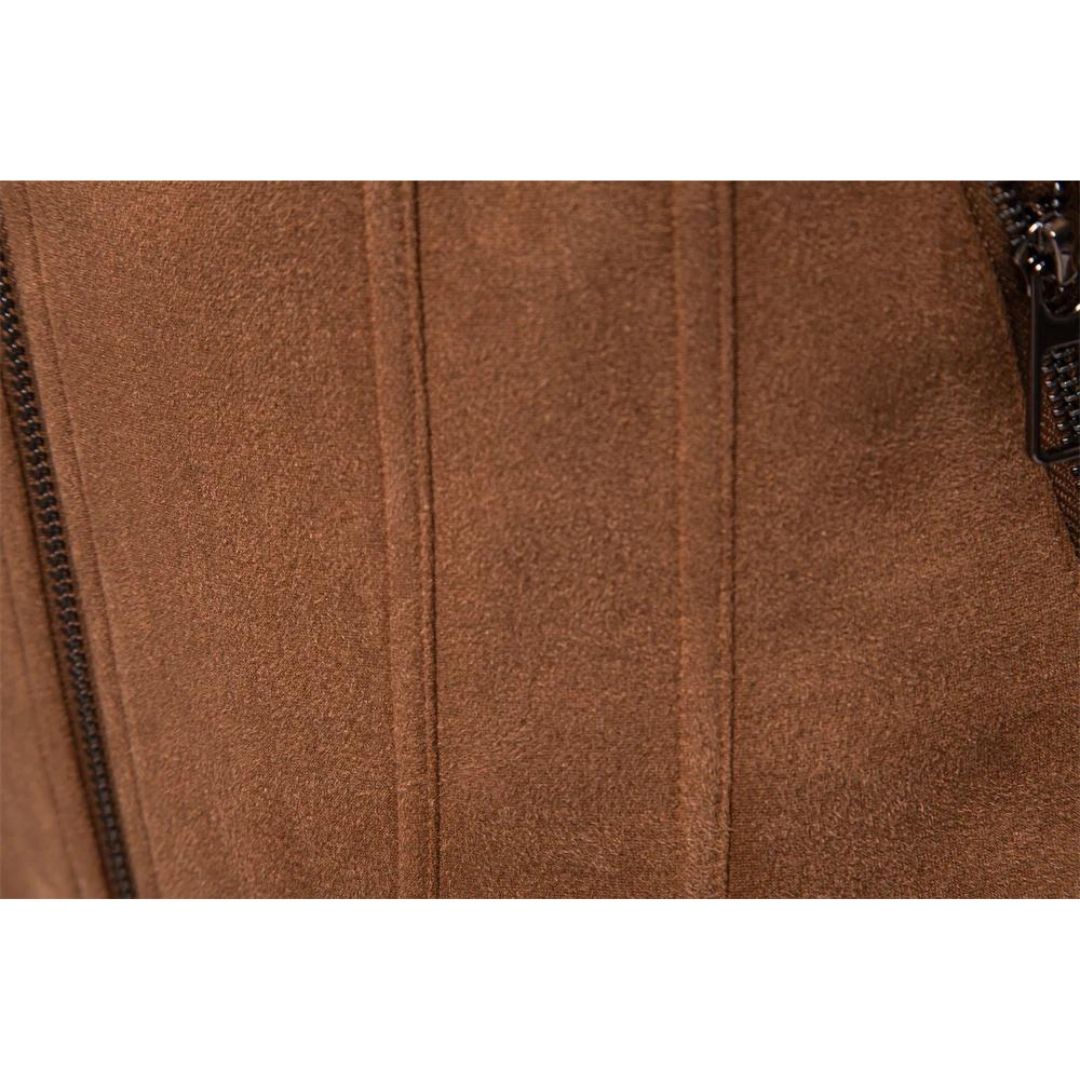 Luxurious Brown Leather Jacket