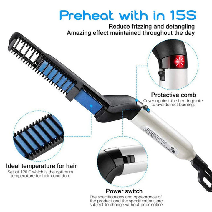 Beard And Hair Straightener