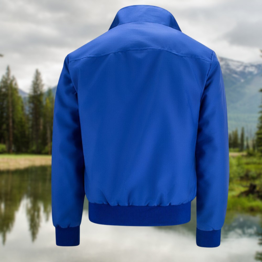 Men's Vintage Zip Up Bomber Jacket