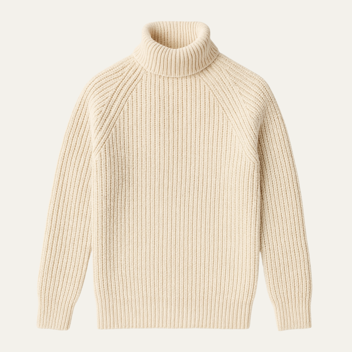 Men's Cozy Thick Cable Knit Turtleneck Sweater