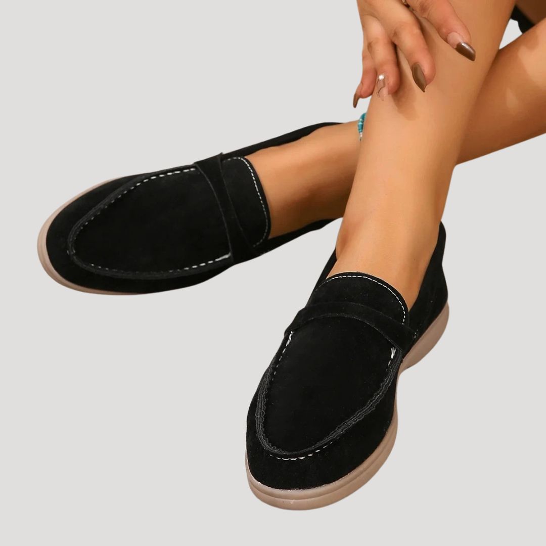 Comfortable Women's Leather Loafers Shoes