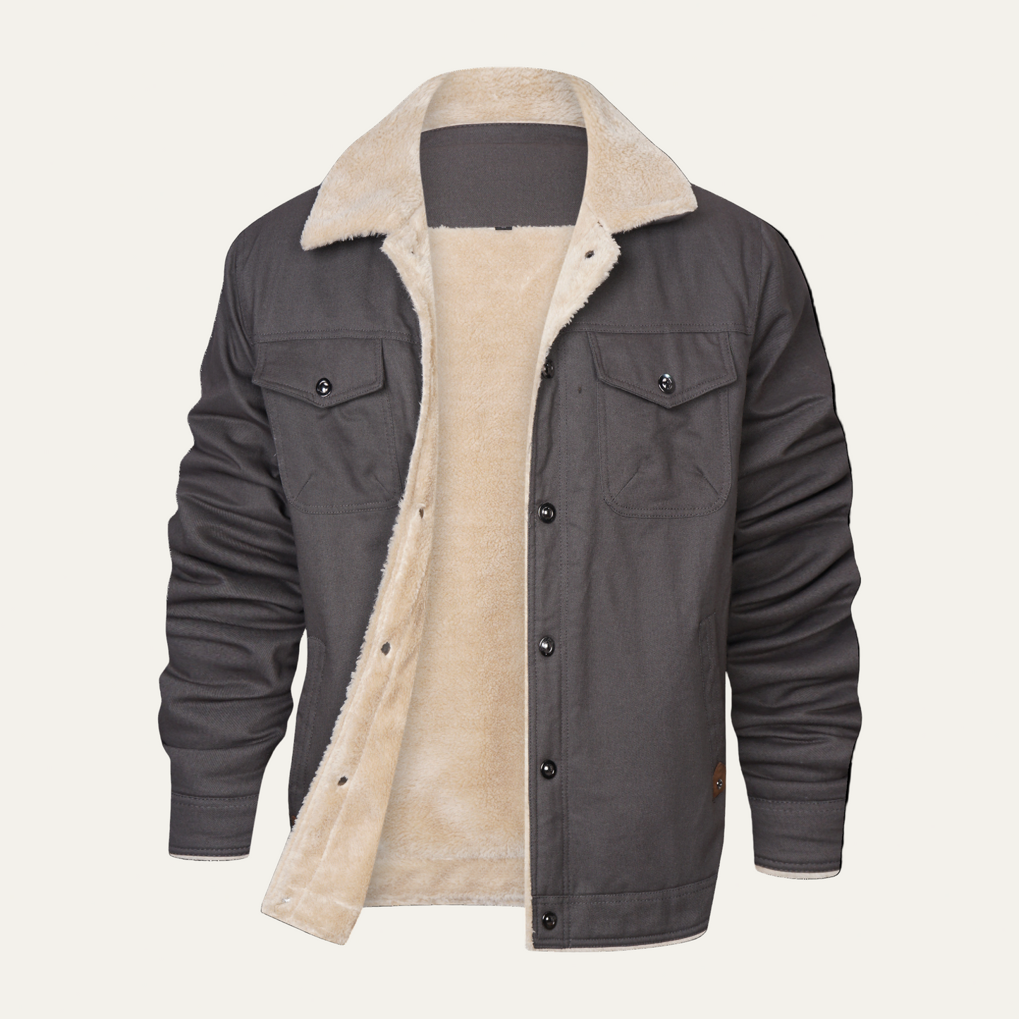 Warm Waterproof Work Button Down Jacket