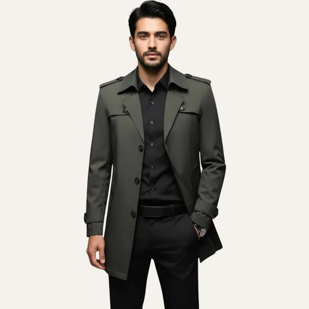 Men's Traditional Waterproof Short Coat