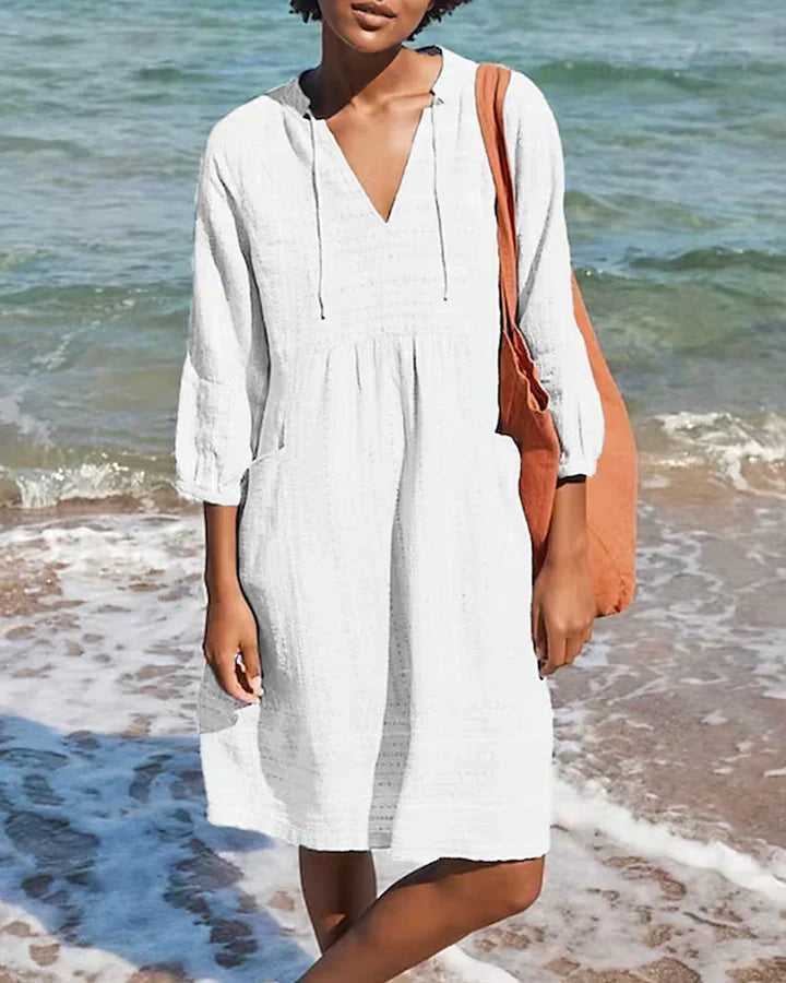 Comfortable Loose Floral Sundress