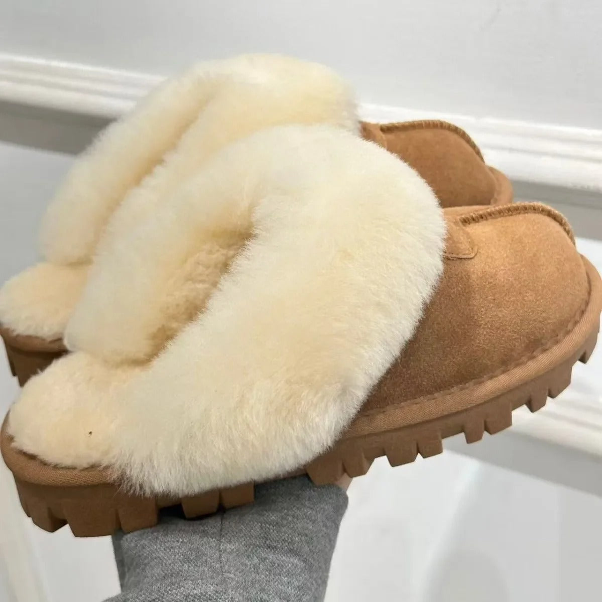 Warm Fuzzy Non Slip Slippers