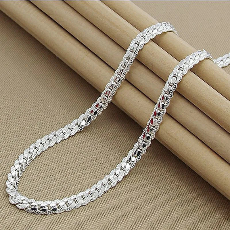 Classic Sterling Silver Bridal Necklace Pendant - OutfitLondon