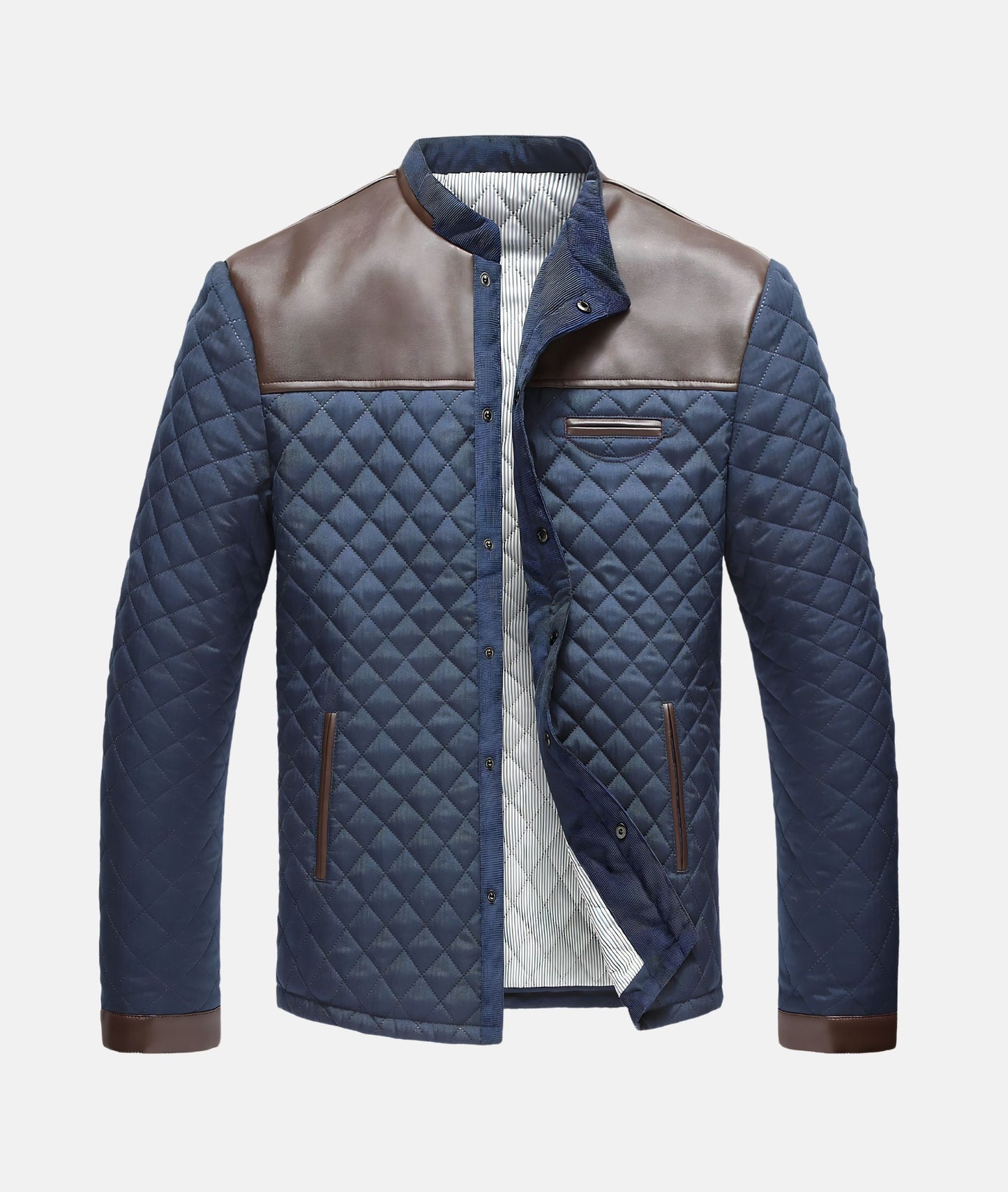 Warm Padded Men's Winter Coat - OutfitLondon