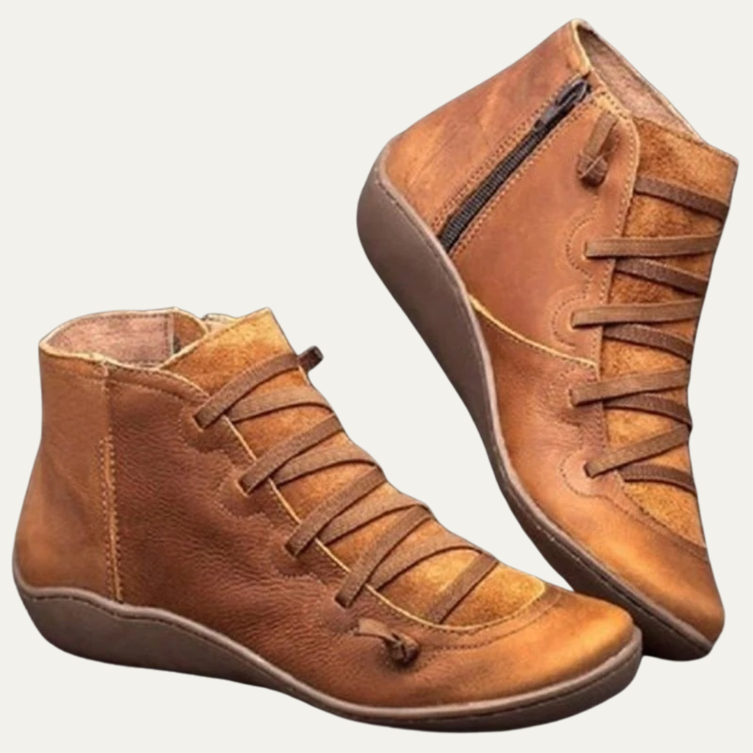 Comfortable Brown Leather Chelsea Boots