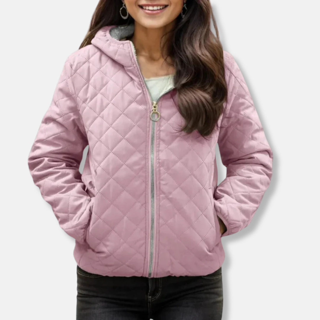 Warm Padded Hoodie Jacket