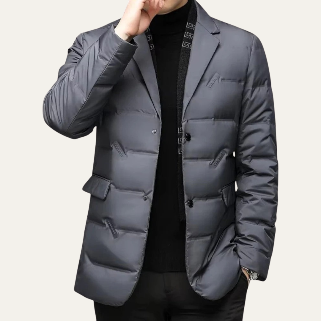 Warm Padded Down Men's Winter Jacket