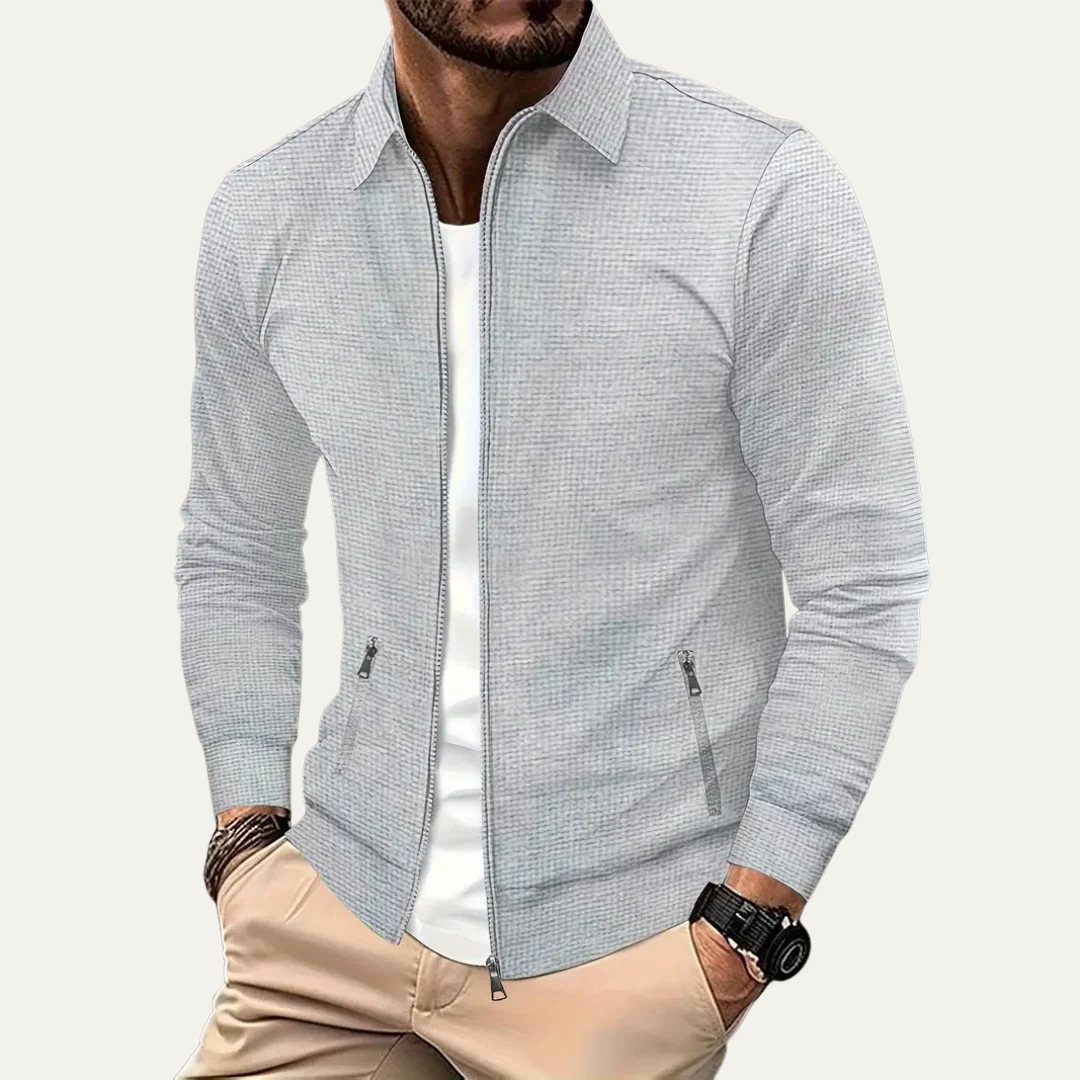 Men's Classic Zip Up Bomber Jacket