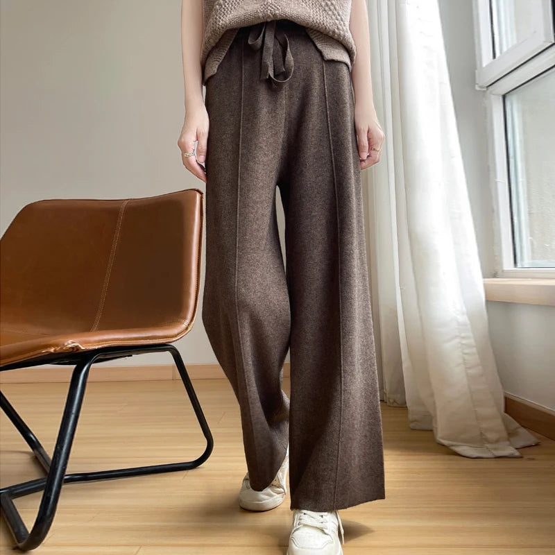 Soft Luxurious Cashmere Trousers - OutfitLondon