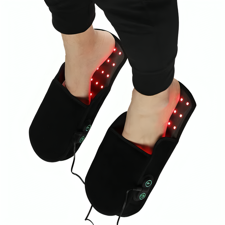 Cozy Thermal Slippers with Infrared Heat Massager - OutfitLondon