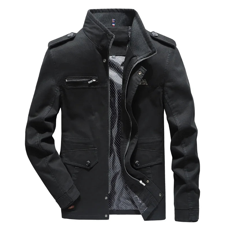 Waterproof Mens Fall Cargo Jacket