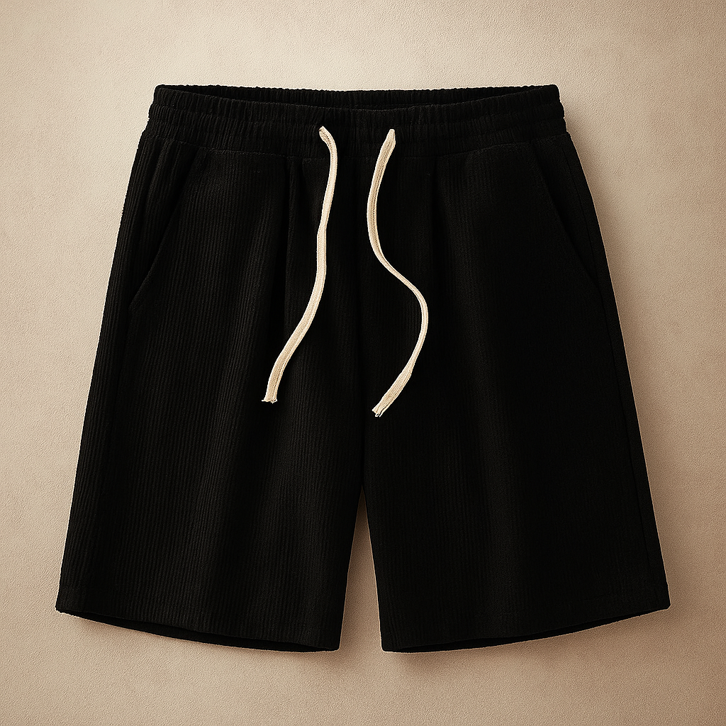 Comfy Relaxed Fit Waffle Shorts