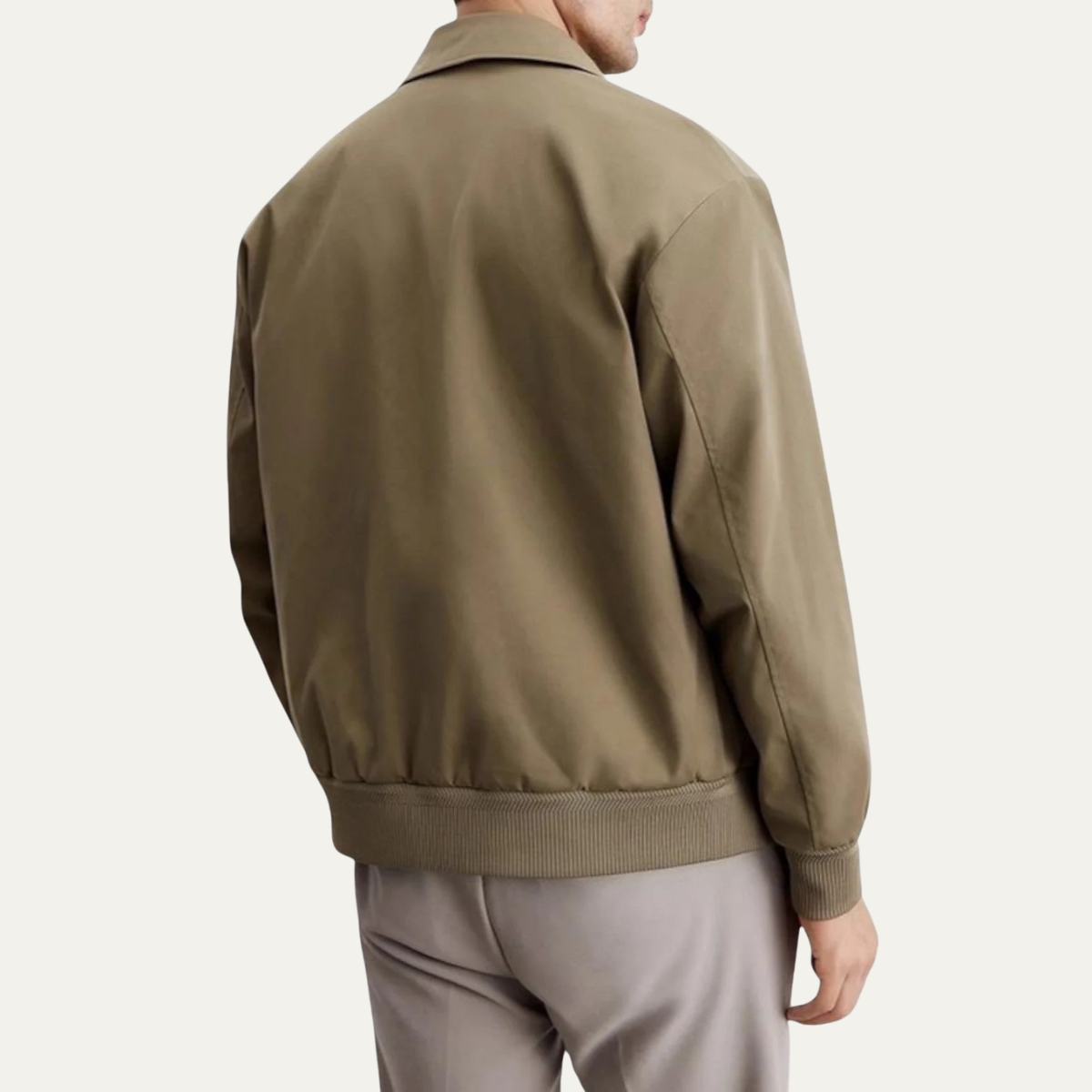 Men's Slim Water Resistant Fall Coach Jacket