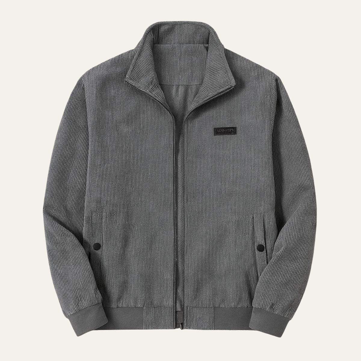 Warm Waterproof Men's Corduroy Coats with Fleece Lining