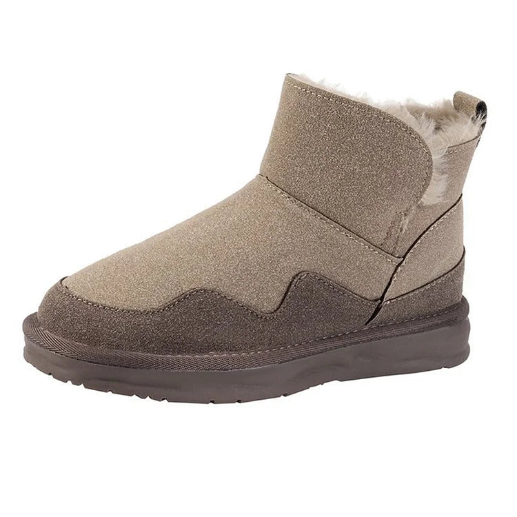 Warm Waterproof Mid Calf Winter Boots for Women