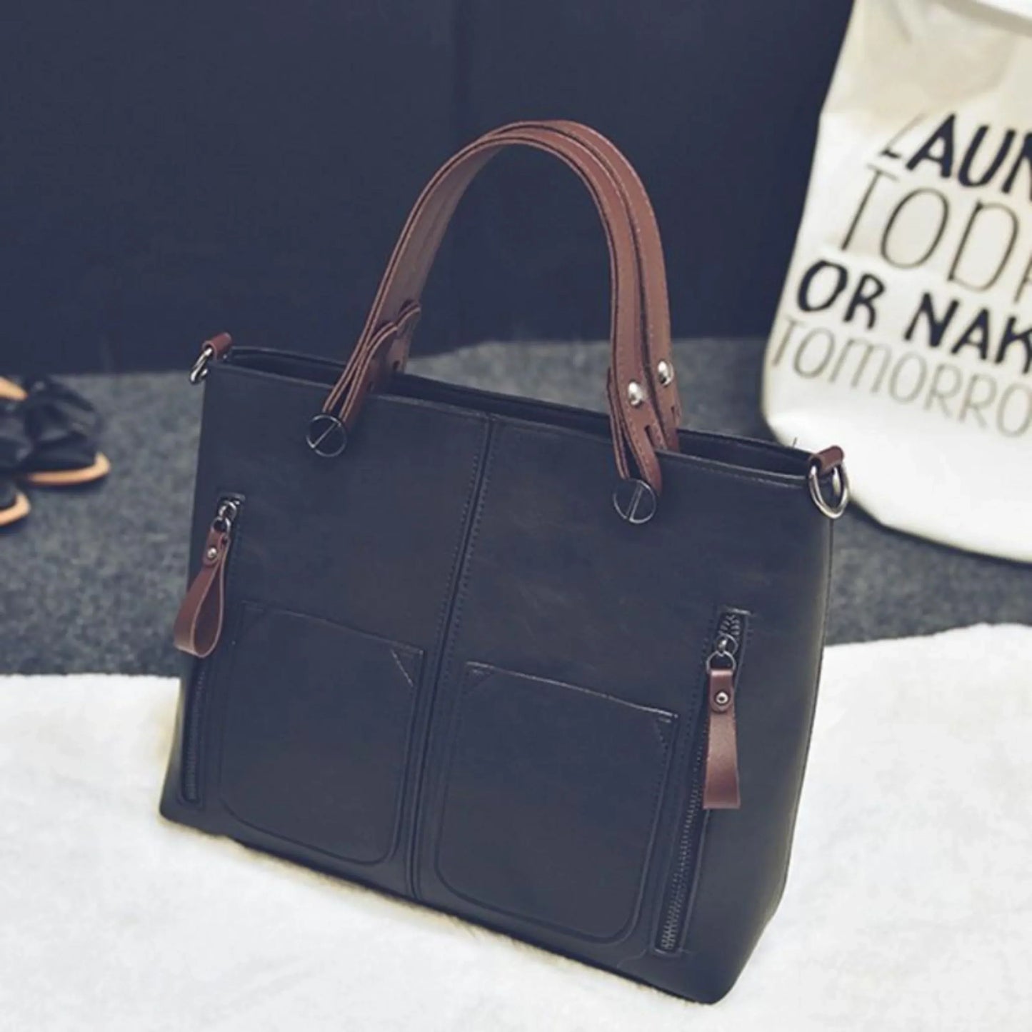 Big Ladies Tote Shoulder Bag