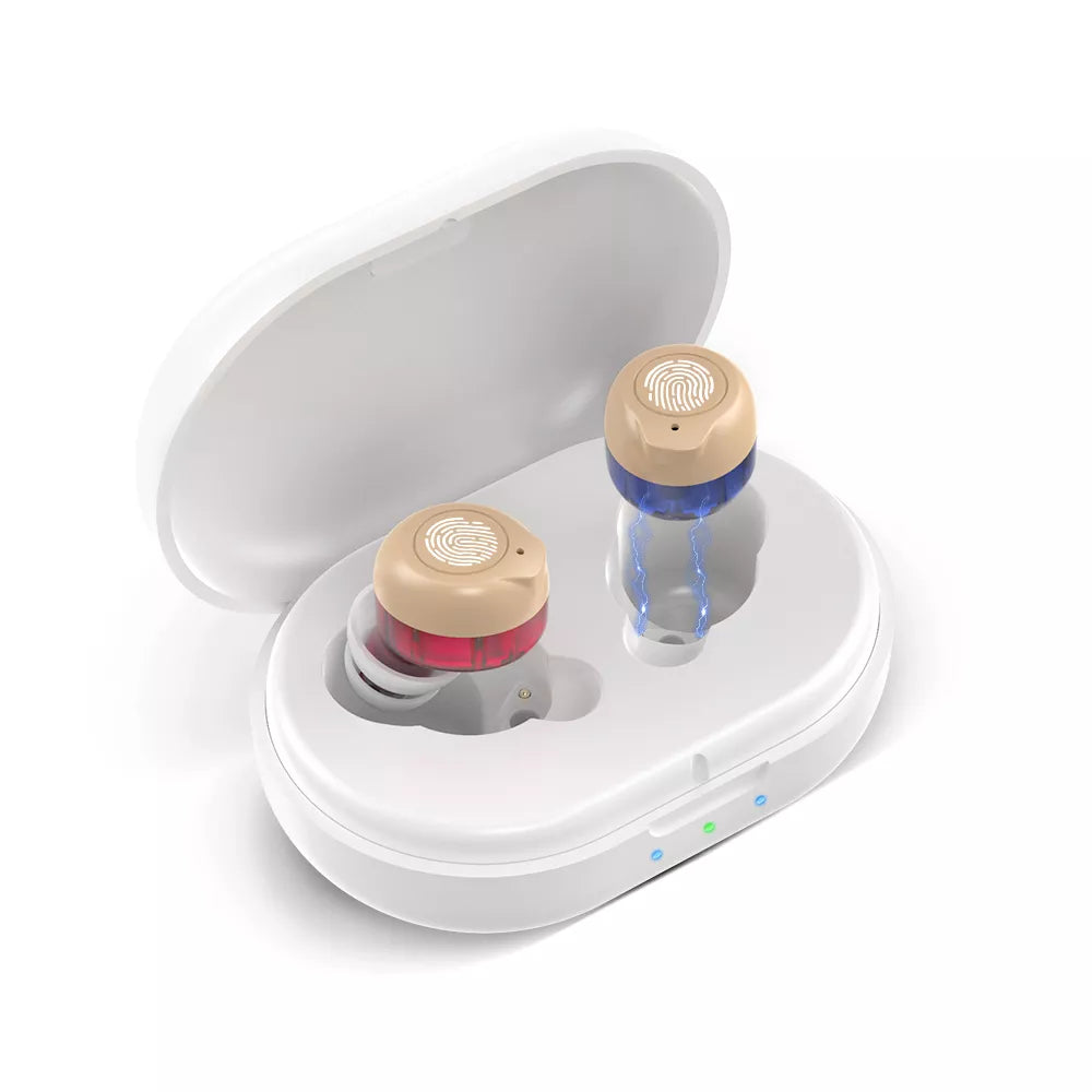 Magnetic Rechargeable Hearing Aids for Seniors