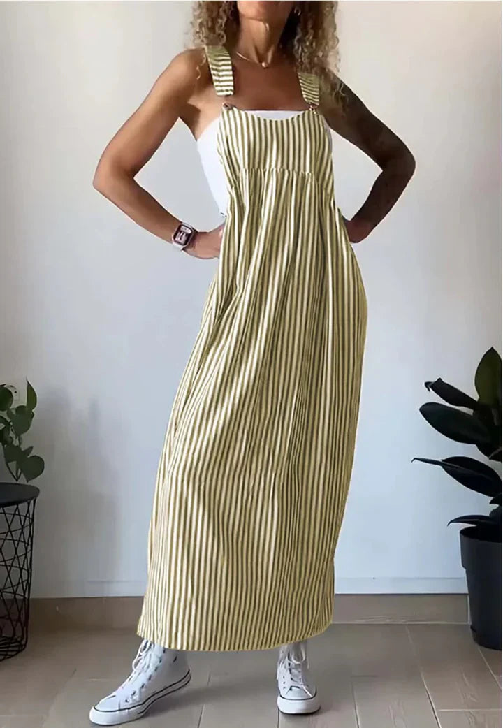 Lightweight Floral Strap Sundress