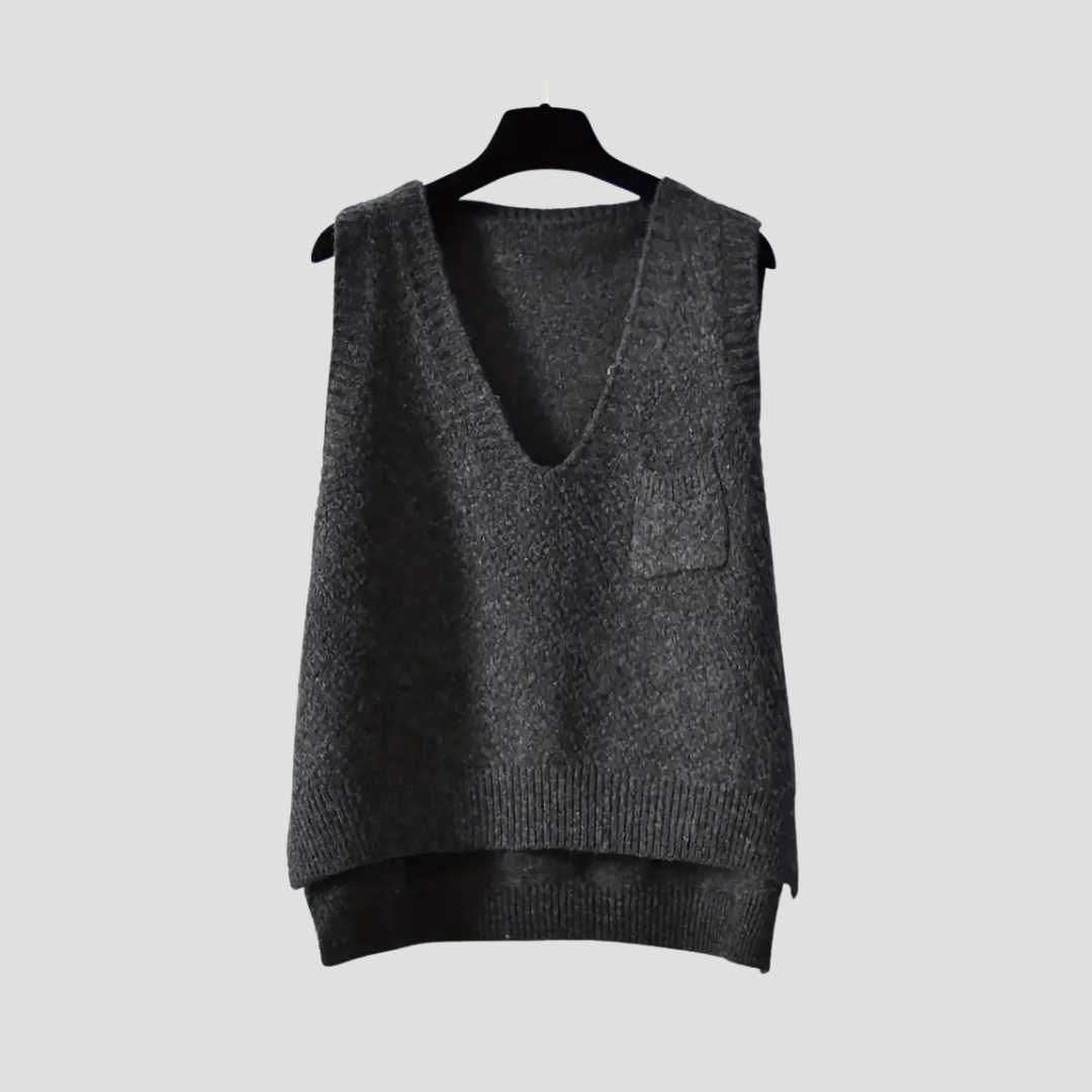Ladies' Oversized Cardigan Vest