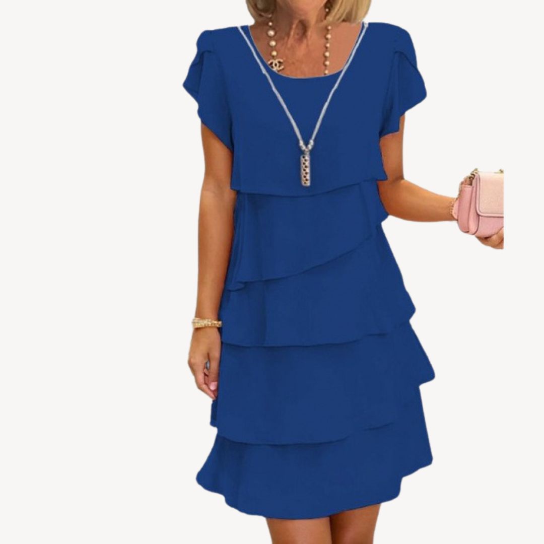 Fashionable Leopard Print Flirty Dress