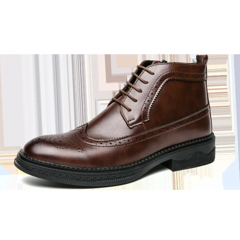 Luxury Vegan High Top Ankle Boots