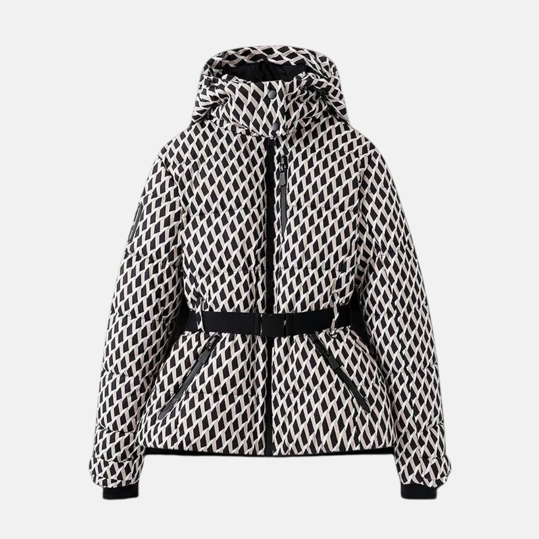 Warm Quilted Puffer Hip Length Jacket