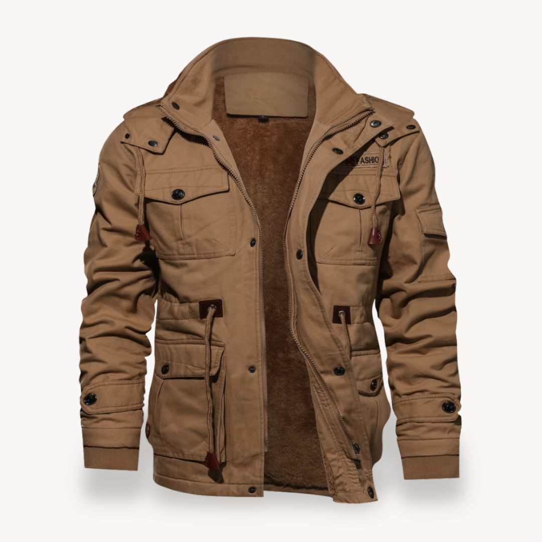Thermal Fleece Men's Winter Coat