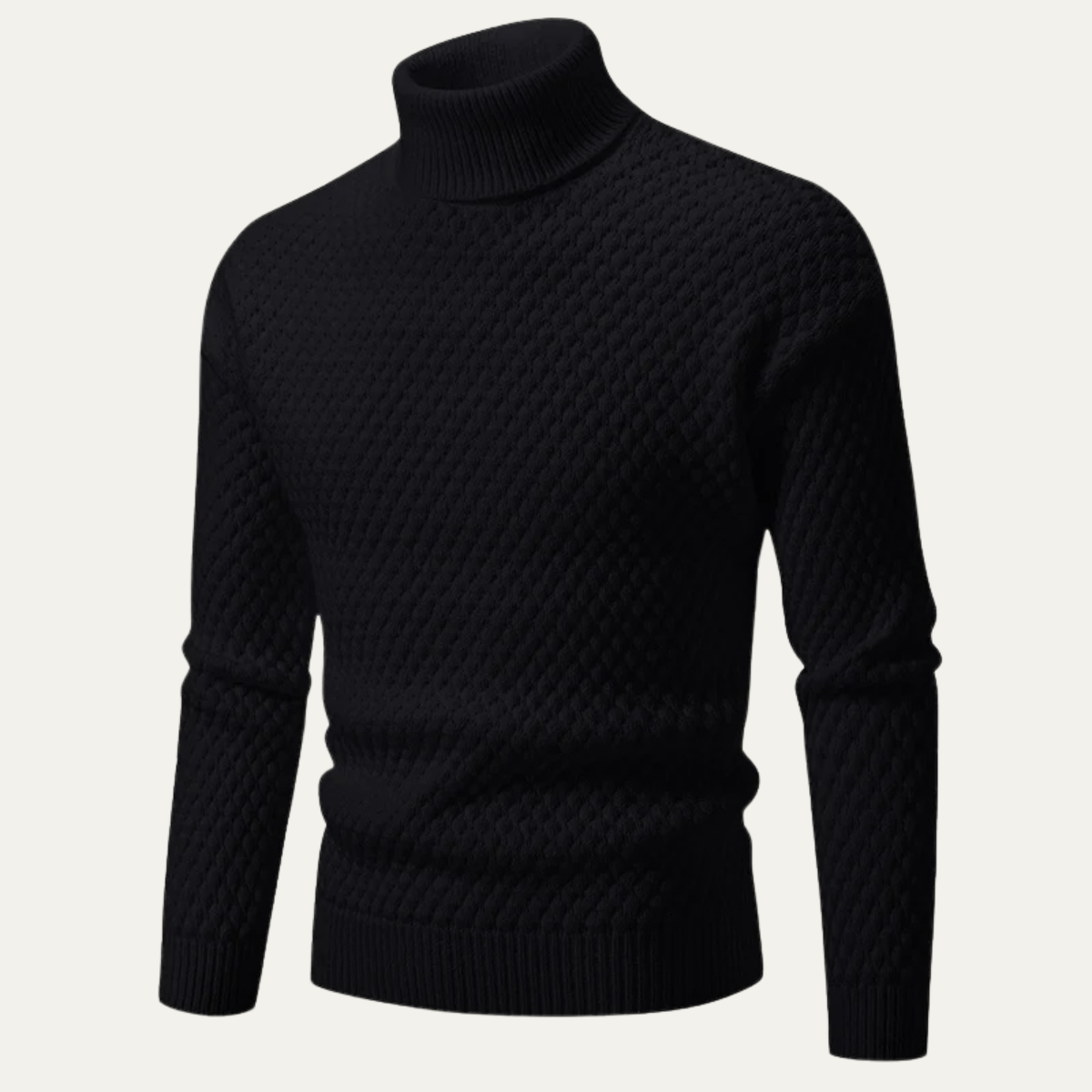 Classic Men's Slim Fit Wool Crew Neck Sweater