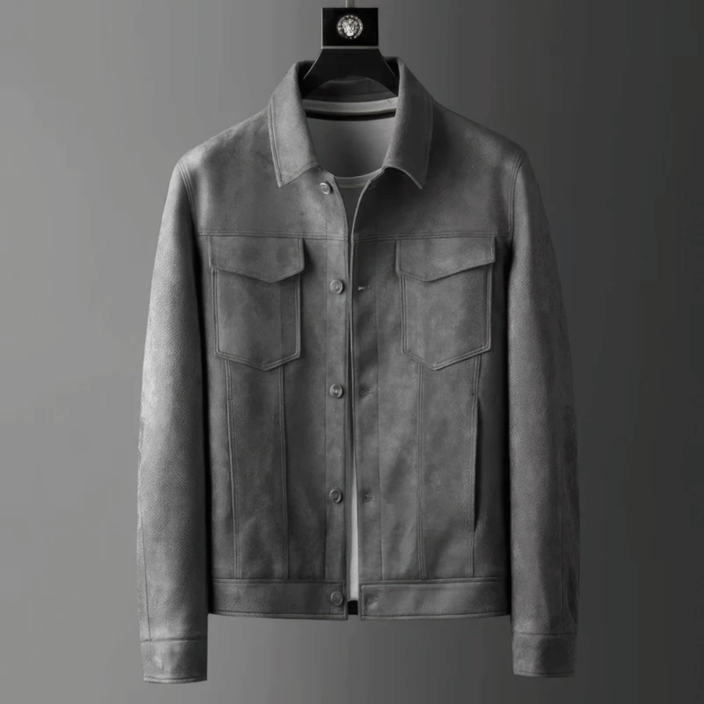 Soft Leather Men's Jacket