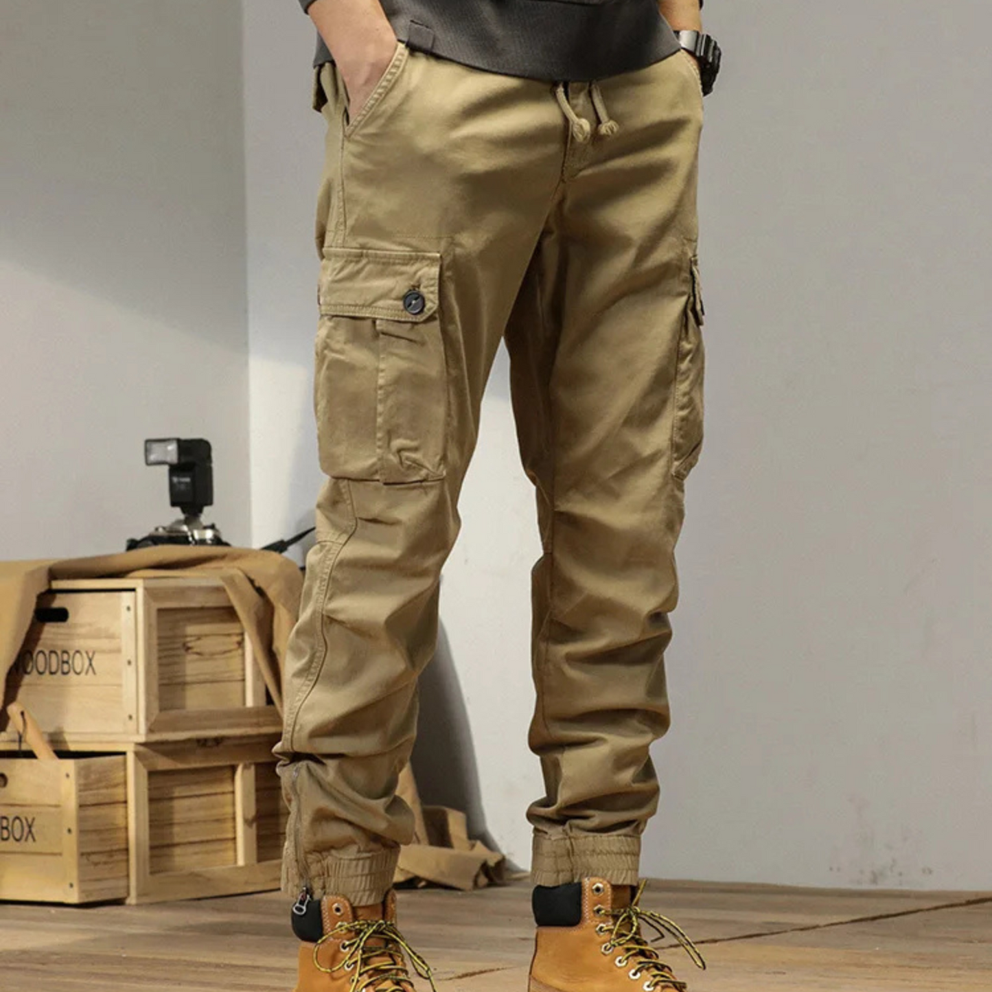 Relaxed Fit Mens Hiking Trousers